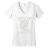 mozart tribute Women's V-Neck T-Shirt