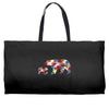mama bear baby bear floral Weekender Totes