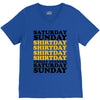 saturday sunday shitday V-Neck Tee