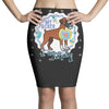 my boxer is my baby Pencil Skirts