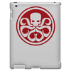 red skull logo avengers marvel comics gift iPad 3 and 4 Case