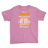 all men are created equal but only the best are born in october Youth Tee