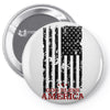 god bless america Pin-back button