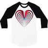 love red best 3/4 Sleeve Shirt