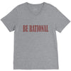 be rational V-Neck Tee