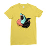 donut shark! Ladies Fitted T-Shirt
