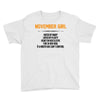 November Girl Hated By Many Youth Tee