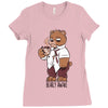 bearly awake Ladies Fitted T-Shirt