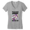 Teacher Shark Doo Women's V-Neck T-Shirt