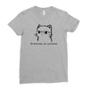 nevertheless, she purrsisted Ladies Fitted T-Shirt