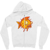 pufferfish Zipper Hoodie