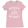 gangsta wrapper Ladies Fitted T-Shirt