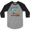 gumball test your might 3/4 Sleeve Shirt