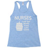 nurses can tap more than just veins Racerback Tank