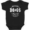 rescue dogs rock Baby Bodysuit