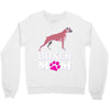 love boxer dog mom funny Crewneck Sweatshirt