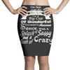 i'm not just an aunt Pencil Skirts