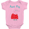 peppa pig aunt pig Baby Bodysuit
