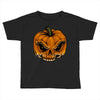 skull pumpkin Toddler T-shirt