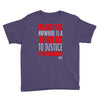 injustice anywhere is a threat Youth Tee