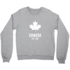Canada Established 1867 Crewneck Sweatshirt