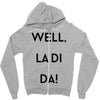 well, la di da Zipper Hoodie