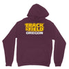 track and field oregon Hoodie