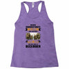 Never Underestimate A Man Who Watches The 100 And Was Born in December Racerback Tank