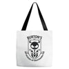 burton's school of nightmares Tote Bags