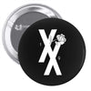 mgk t xx shirt flower black rose .. Pin-back button