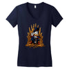 game of coins (variant) Women's V-Neck T-Shirt