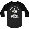 chicken nugget scientist 3/4 Sleeve Shirt