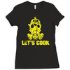 let's cook Ladies Fitted T-Shirt