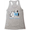 rex and whiskers attorneys Racerback Tank