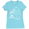 bear grills Ladies Fitted T-Shirt