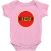 red fire Baby Bodysuit