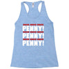bbt knock knock penny Racerback Tank