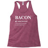 Bacon Noun Racerback Tank