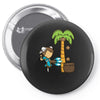 part time job   coconut farm Pin-back button