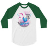 over 9000 80's 3/4 Sleeve Shirt
