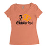 i love oktoberfest Women's Triblend Scoop T-shirt