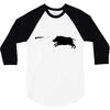 boar hunting 3/4 Sleeve Shirt