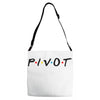 Pivot of The Friends Parody Adjustable Strap Totes