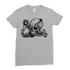 cobra snake Ladies Fitted T-Shirt