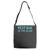west ham in the blood retro style new Adjustable Strap Totes