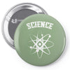 science Pin-back button