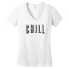 chill Women's V-Neck T-Shirt