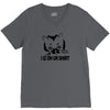 i iz on your shirt funny lolcat geek nerd tee cat s 3xl V-Neck Tee