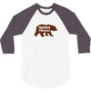 Mama love bear 3/4 Sleeve Shirt
