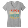 surf for life Women's V-Neck T-Shirt